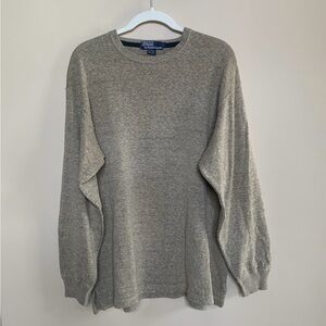 Gray Long Sleeve Sweater